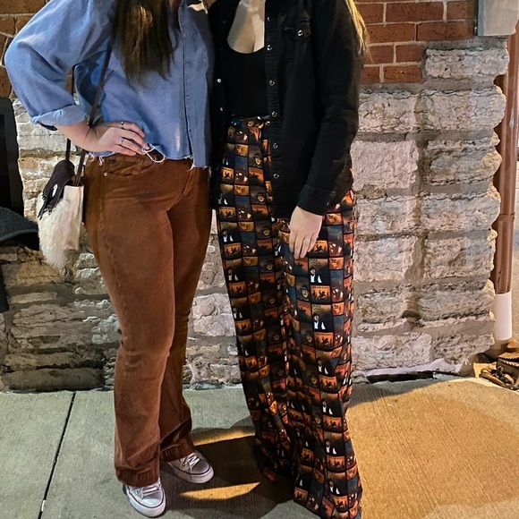 Western Gringa western graphic wide leg pants - Picture 5 of 5